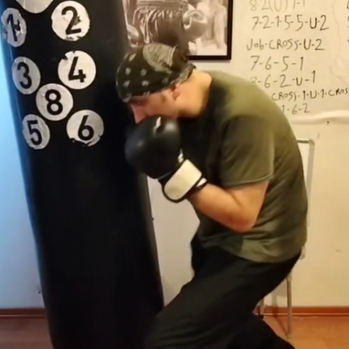 peekaboo boxing